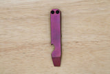 Teale Designs Tools Stocky Titanium Pocket Pry Bar - Pink