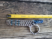 The Ring Perforated EDC Pocket Pry Bar Multi-tool - Gun Metal