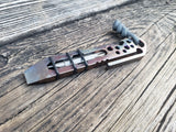 The OG Intergrated EDC Pocket Pry Bar Multitool - Flamed