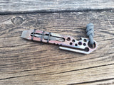 The OG Intergrated EDC Pocket Pry Bar Multitool - Flamed