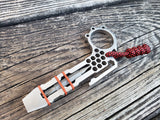 The Hex Side Clip EDC Pocket Pry Bar Multitool - Polished