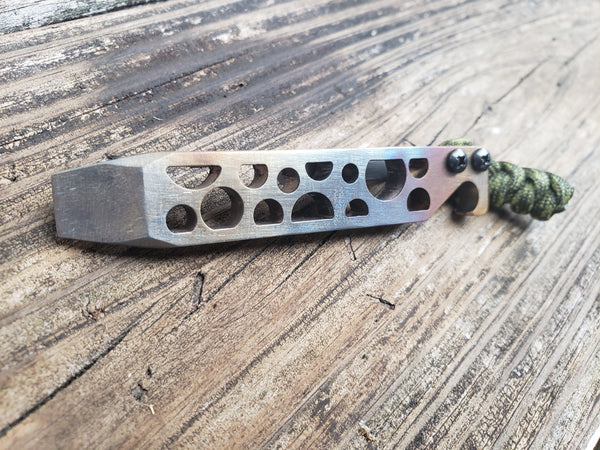 The Bubbles Popper EDC Pocket Pry Bar Multitool - Flamed