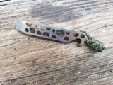 The Bubbles Popper EDC Pocket Pry Bar Multitool - Flamed