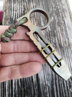 The Stout No Clip EDC Pocket Pry Bar Multitool - Flamed