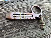 The Stout No Clip EDC Pocket Pry Bar Multitool - Flamed