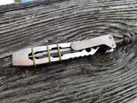 The Shorty OG EDC Pocket Pry Bar Multitool - Gun Metal