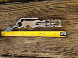 The Curve Side Clip EDC Pocket Pry Bar Multitool - Gun Metal