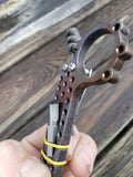 The Ring Perforated EDC Pocket Pry Bar Multi-tool - Flamed