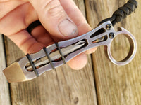 The Ring Curve EDC Pocket Pry Bar Multi-tool - Gun Metal