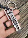 OG Side Clip EDC Pocket Pry Bar Multitool - Gun Metal