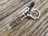 OG Side Clip EDC Pocket Pry Bar Multitool - Gun Metal
