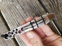 OG Classic EDC Pocket Pry Bar Multitool - Beveled Gun Metal