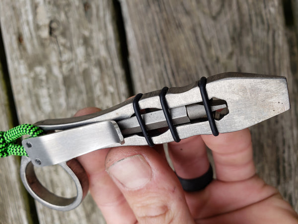 Micro Keychain EDC Pocket Pry Bar Multitool - Stonewashed – Teale Designs