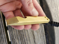 1/4 Brass Plain Shorty EDC Pocket Pry Bar Multitool