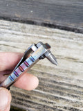 Slender Single Bits EDC Pocket Pry Bar Multitool - Gun Metal