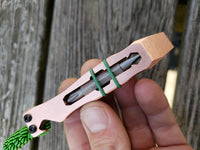 1/4" Copper The Curve Shorty EDC Pocket Pry Bar Multitool