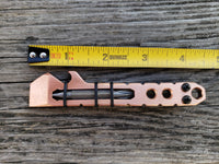 1/4" Copper Ninja EDC Pocket Pry Bar Multitool