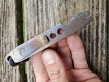 Centermark Fork Pry EDC Pocket Pry Bar Multitool - Ground Flamed