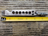 Centermark Fork Pry EDC Pocket Pry Bar Multitool - Gun Metal