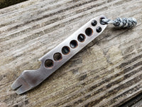 Centermark Fork Pry EDC Pocket Pry Bar Multitool - Gun Metal