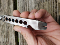 Centermark Fork Pry EDC Pocket Pry Bar Multitool - Gun Metal