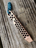 The Knurled Hex Copper EDC Pocket Pry Bar Multitool