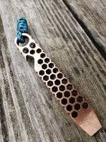 The Knurled Hex Copper EDC Pocket Pry Bar Multitool