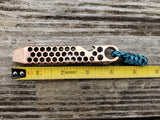 The Knurled Hex Copper EDC Pocket Pry Bar Multitool