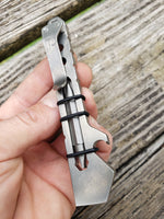 The Ninja Double EDC Pocket Pry Bar Multitool - Stonewashed