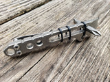 The Ninja Double EDC Pocket Pry Bar Multitool - Stonewashed