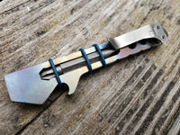 The Ninja Double EDC Pocket Pry Bar Multitool - Flamed