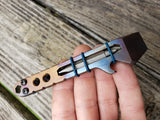 The Ninja Double EDC Pocket Pry Bar Multitool - Flamed