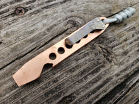 1/4 Thick Copper The Centerline EDC Pocket Pry Bar Multi-tool