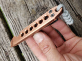 1/4 Thick Copper The Centerline EDC Pocket Pry Bar Multi-tool