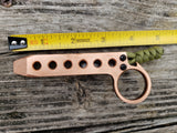 1/4 Thick Copper The Ring Centerline EDC Pocket Pry Bar Multi-tool