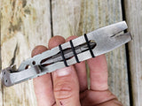 The Husky Fork Double Bit EDC Pocket Pry Bar Multitool - Polished