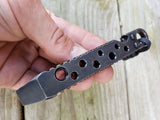 Bubbled EDC Pocket Pry Bar Multitool - Black Oxide