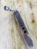 The Centerline Fork EDC Pocket Pry Bar Multitool - Weathered Black Oxide