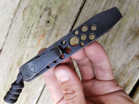 Bubbled No Popper EDC Pocket Pry Bar Multitool - Black Oxide