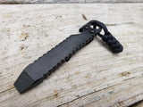 The Knurled EDC Pocket Pry Bar Multitool - Black Oxide