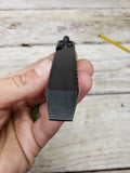 The Knurled EDC Pocket Pry Bar Multitool - Black Oxide