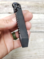 The Knurled EDC Pocket Pry Bar Multitool - Black Oxide