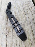 The Knurls EDC Pocket Pry Bar Multitool - Black Oxide