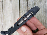 The Knurls EDC Pocket Pry Bar Multitool - Black Oxide