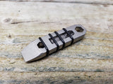 Micro Keychain EDC Pocket Pry Bar Multitool - Stonewashed