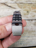 Micro Keychain EDC Pocket Pry Bar Multitool - Stonewashed