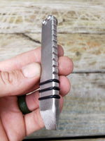 Knurls No Popper EDC Pocket Pry Bar Multitool - Stonewashed