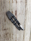 Mini Straight Popper EDC Pocket Pry Bar Multitool - Tumbled Black Oxide