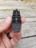 Mini Straight Popper EDC Pocket Pry Bar Multitool - Tumbled Black Oxide