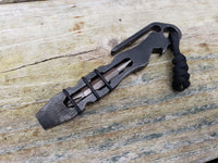 The Curve Side Clip EDC Pocket Pry Bar Multitool - Black Oxide